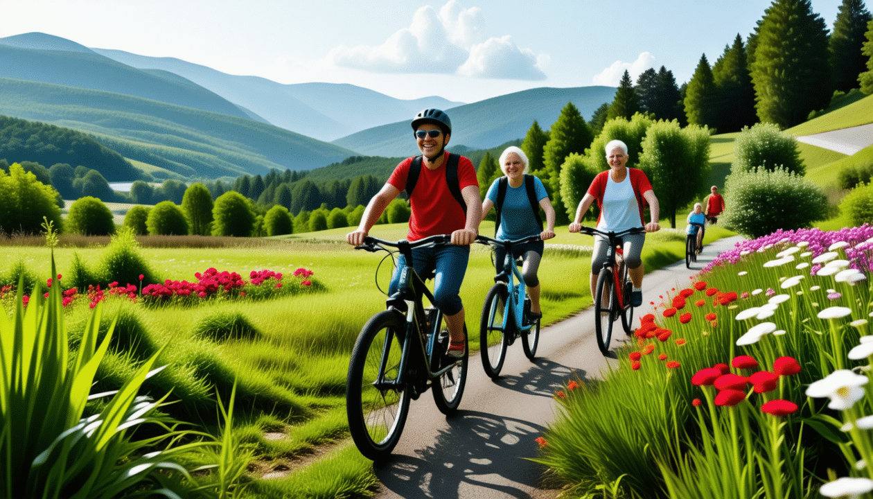 explorez de nouveaux horizons avec nos escapades nature à vélo électrique. vivez une aventure amusante et immersive au cœur de paysages époustouflants. parfait pour les amoureux de la nature et les amateurs de sensations fortes!