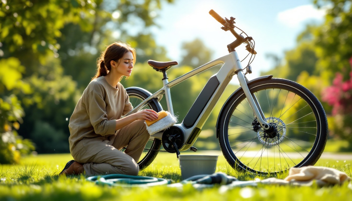 découvrez nos conseils simples et efficaces pour nettoyer votre vélo électrique. apprenez les meilleures méthodes et outils à utiliser afin de préserver votre équipement et garantir une performance optimale tout en prolongeant sa durée de vie.