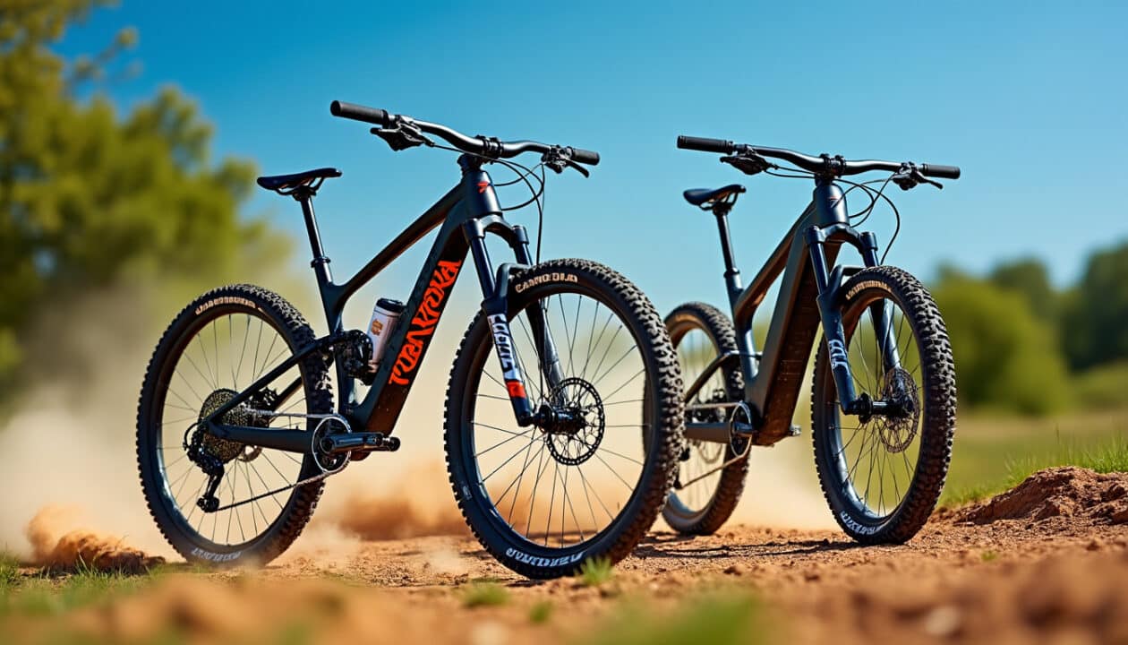 découvrez notre comparatif entre transition et cannondale pour choisir le vtt idéal si vous êtes passionné par la vitesse. analyse des performances, du design et des technologies pour trouver le vélo qui vous convient.